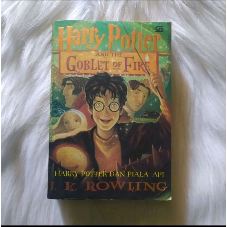 Original Novel Harry Potter and the Goblet of Fire - JK Rowling | Harry Potter dan Piala Api | Harry