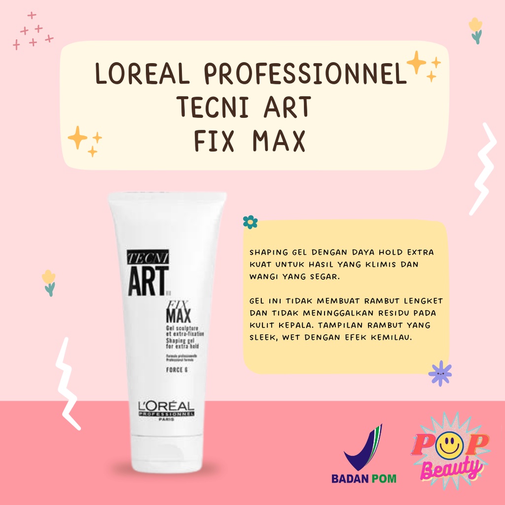 Loreal Tecni Art Fix Max Shaping Gel For Extra Hold 200ml loreal fix max / loreal shaping gel force 