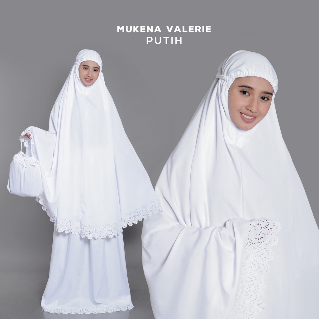 Mukena Dewasa Baby Silk Valerie