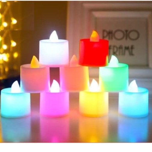 AH Shop LILIN MINI LED LAMPU ELEKTRIK CANDLE LIGHT DEKORASI RUMAH / LILIN HIAS PORTABLE