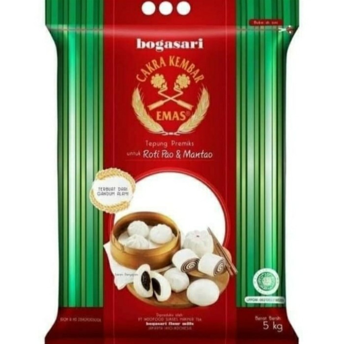 

PROMO [COD] Tepung Terigu Cakra Kembar Emas untuk Roti dan Pao
