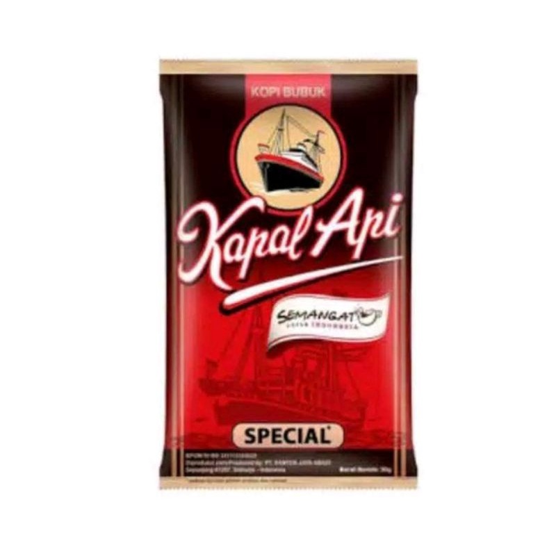 

kopi kapal api 165 gr tanpa gula