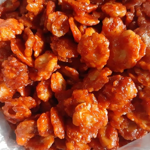 

emping mlinjo 500 gr pedas manis/emping melinjo balado/emping