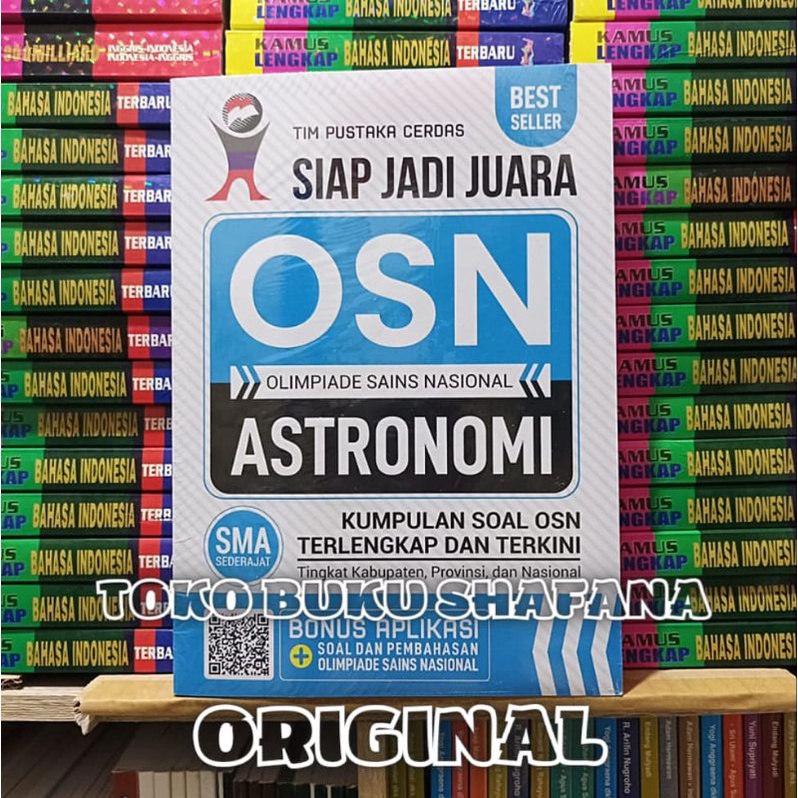 Buku OSN ASTRONOMI SMA : Kumpulan Soal Siap jadi Juara Terlengkap Pustaka Baru Press