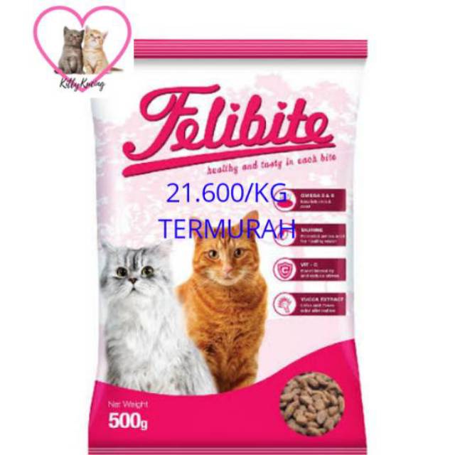 Makanan Kucing Felibite 10kg Shopee Indonesia