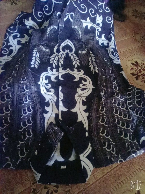 Baju Batik Couple Gamis Katun Modern Nyaman Di Pakai Mama Papa Gamis Couple Motif Sogan Original