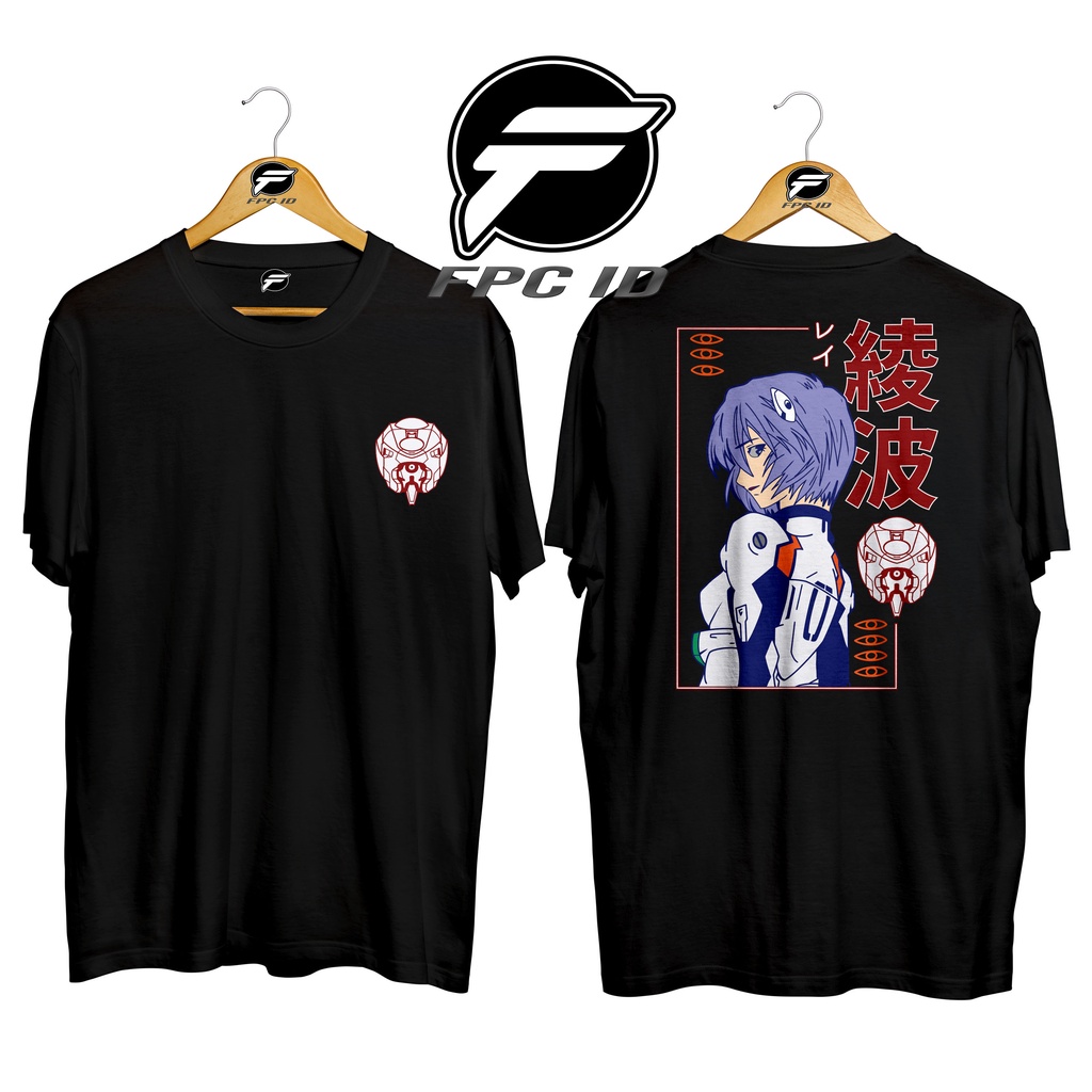 Kaos Anime Neon Genesis Evanggelion Cotton Combed 30s Premium Pilihan Favorit Fpc Id