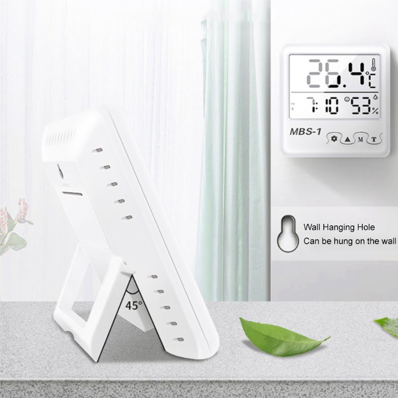 Mary Termometer / Higrometer Digital Dengan Layar LCD Untuk Indoor