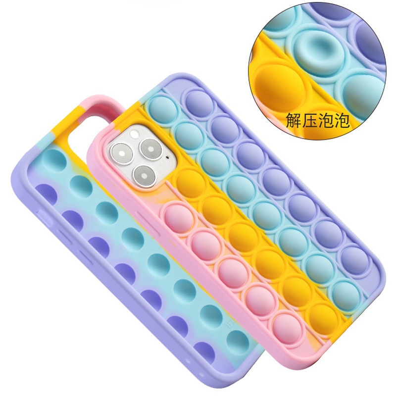 Pop Relive Stress Case Oppo Reno 6 5 4 5F 4F 3 A15 A15S A16  A74 A55 A54 A53 A52 A72 A92 A5 A9 A8 A31 A5S A12 A7 A5S A3 A3S A5 2020 A91 A39 A57 A59 R11 R9S A77 F9 F7 F11 Pro Y81 Y83 Realme 8 5 5i 5s 6i 7i C25 C20 C17 C12 C15 C11-7