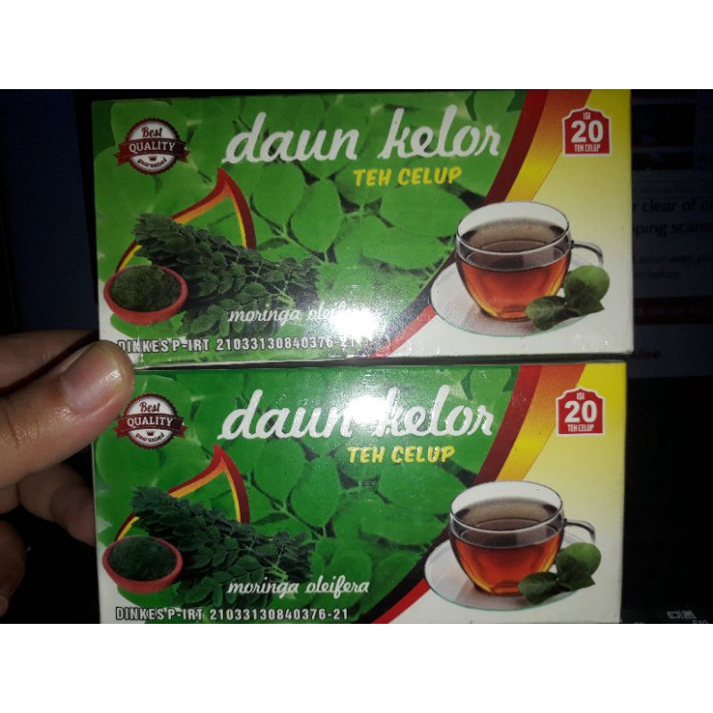 

Daun Kelor Teh Celup Moringa Aloefera