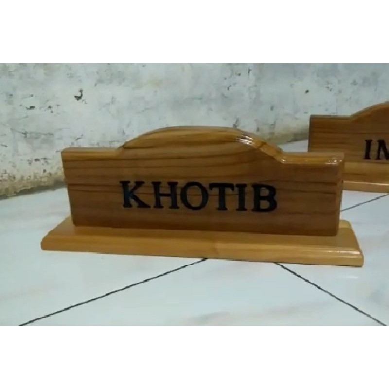 

papan nama jati murah