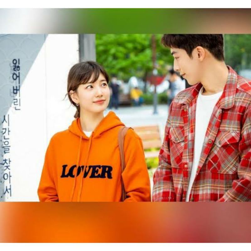 S - XXXXXL(6XL) Hoodie LOVER Chanyeol Suga Suzy BIGSIZE JUMBO Jaket Sweater Love KPop Idol EXO Fashion Korean Style Peach Orange Hitam Pilih Warna