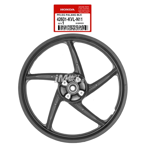 42601-KVL-N11 Velg Racing Belakang Cakram Supra X 125 Batman