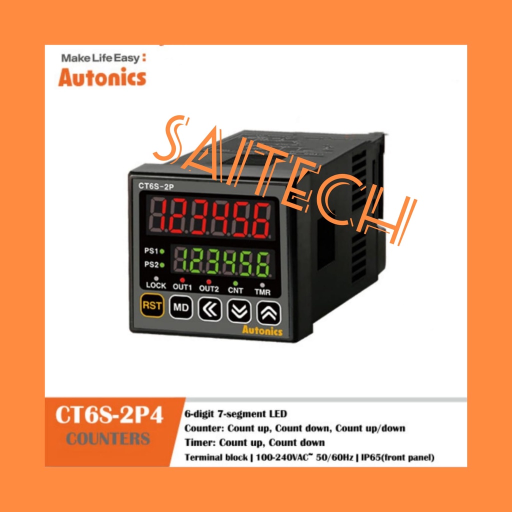 Counter Autonics CT6S-2P4