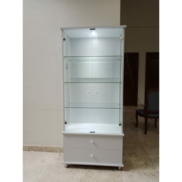 LEMARI TAS/LEMARI KACA TAS/LEMARI PANJANGAN