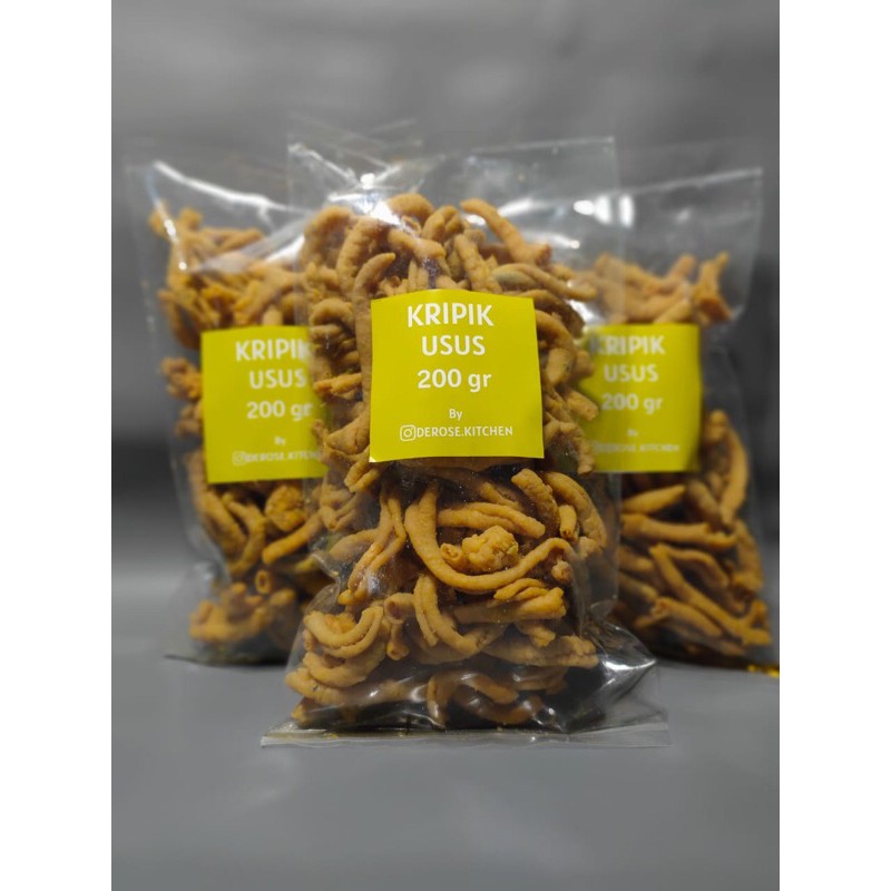 

KERIPIK KRIPIK USUS PREMIUM 200 GRAM