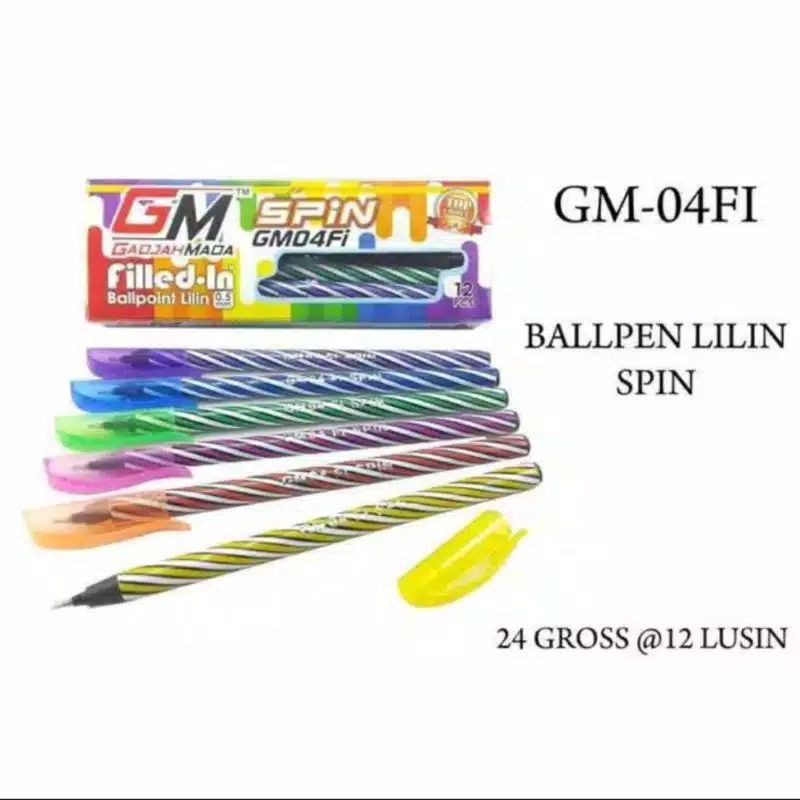 

MM - pulpen lilin GM-40FI / pena bolpen/ pulpen/ ballpoint/ pena murah AERO GM01F1 lilin