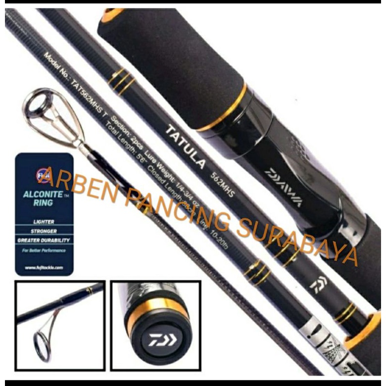 JORAN PANCING DAIWA TATULA 562/602 10-20 LB MHST.... ORIGINAL