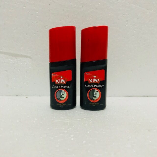 Semir sepatu Kiwi Hitam cair 30ml
