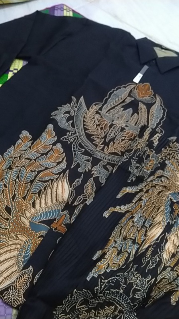 Batik Couple / Baju Batik Couple / Batik Set / Batik Lengan Panjang / Rok Set