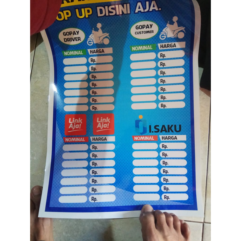 

Poster A3 E Money Bisa Dihapus Sidulur Cell