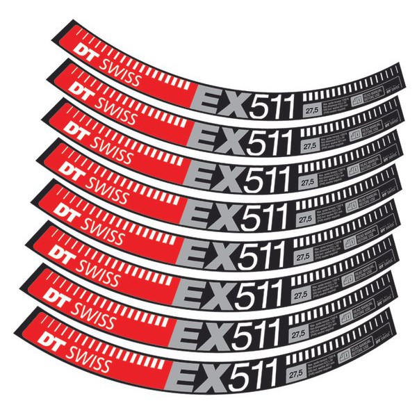 [ COD & FREE ONGKIR ] Decal Rims DT Swiss EX511