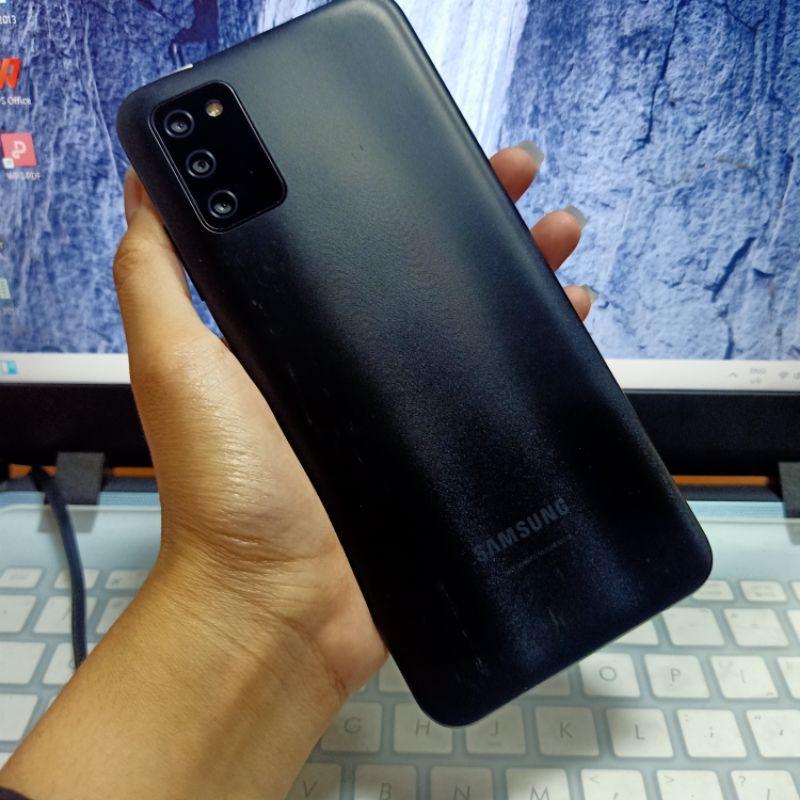 (SECOND) SAMSUNG A03s 4/64GB HP ONLY MULUS PEMAKAIAN WAJAR HP NORMAL NO DENT NO SHADOW