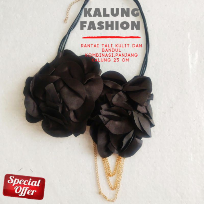 Kalung Wanita Kain Gratis Bros