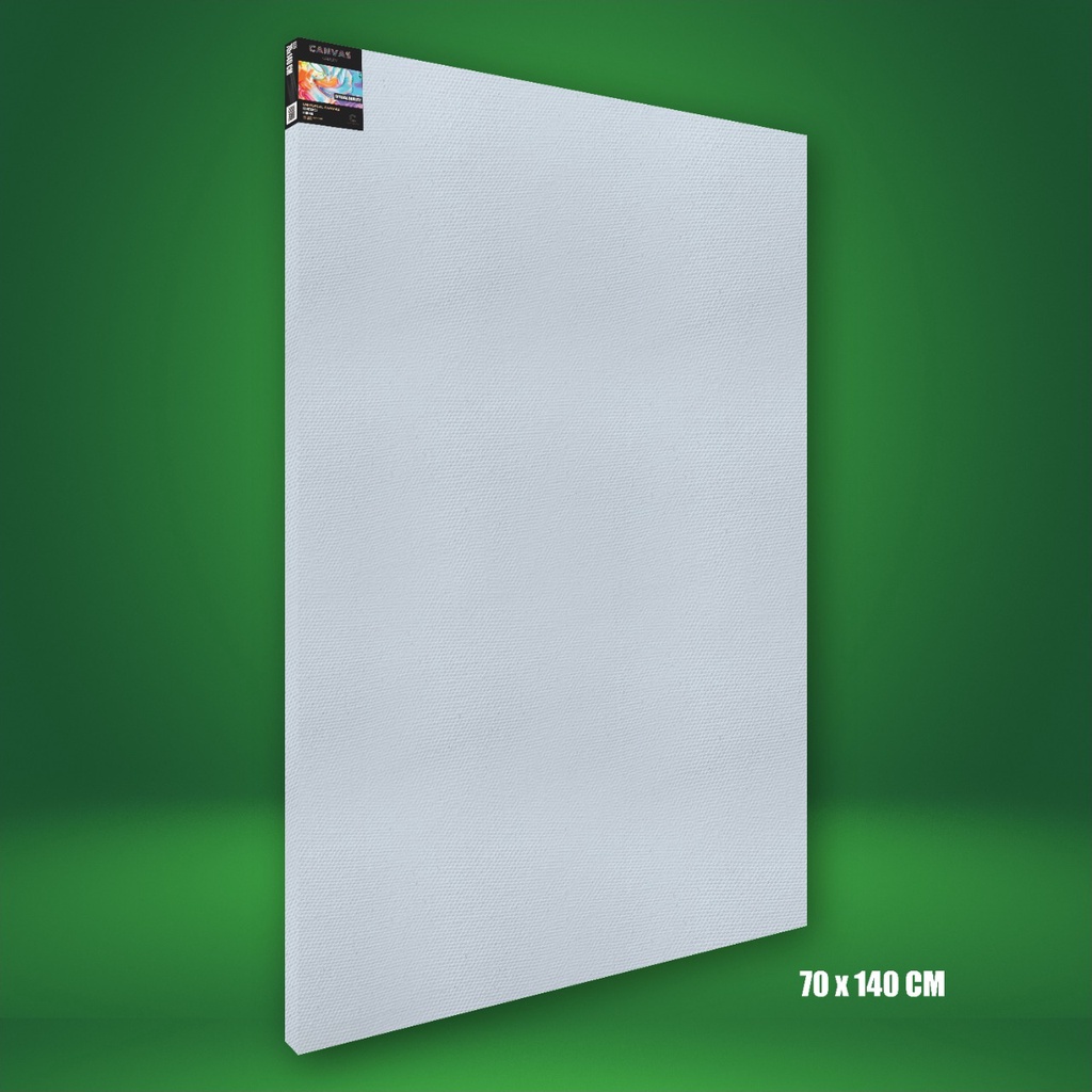 

KANVAS LUKIS 70X140 CM / WHITE CANVAS 70X140 CM / STRETCHED CANVAS - HIGH QUALITY (BIG WOOD)