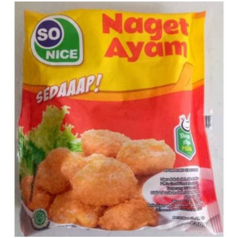 

naget so nice 250 gr