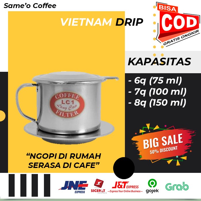 VIETNAM DRIP 6Q 7Q 8Q COFFEE DRIP