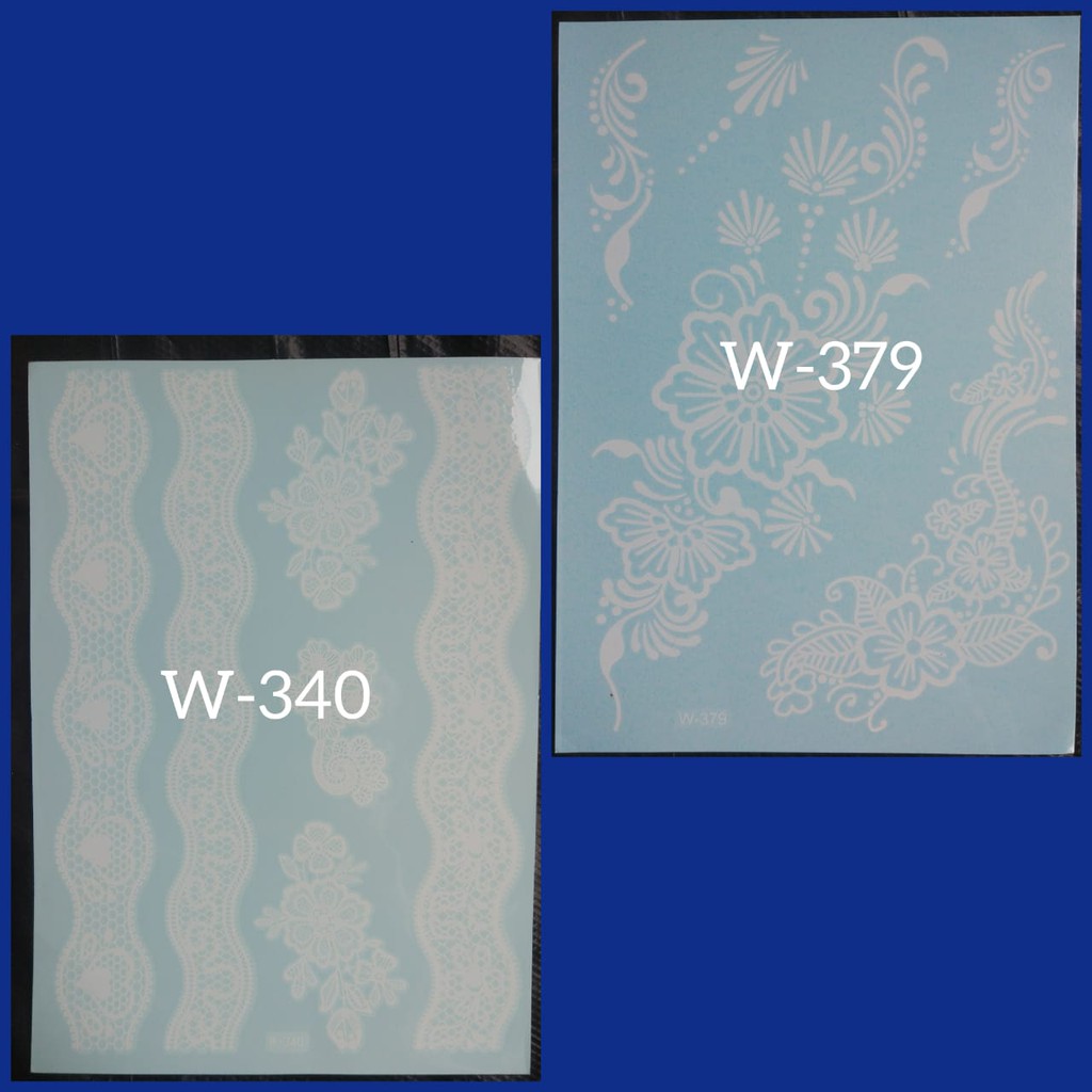 HENNA WHITE TATTO TEMPORARY WHITE GOLD