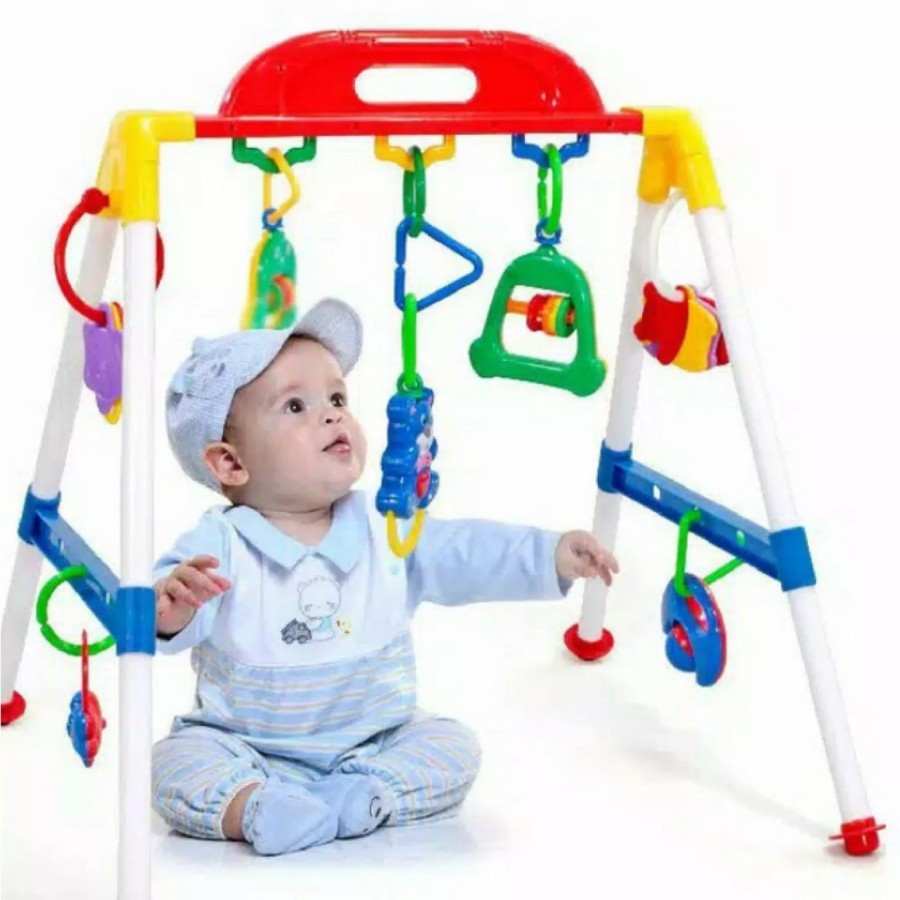 Baby musical play gym / musik mainan rattle bayi anak playgym Premium / Mainan Gantung untuk bayi