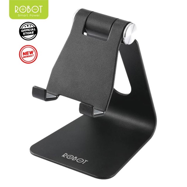 ROBOT Stand Holder HP Aluminium Alloy 270˚ Rotatable for Smartphone/Tablet - RT-US03 MJ