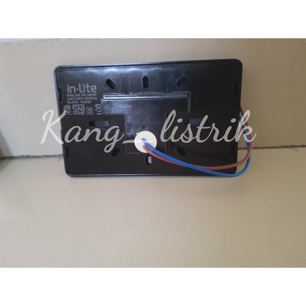 Lampu Tangga INLITE INWL238 Sinar Putih 6500K Body Hitam / Putih