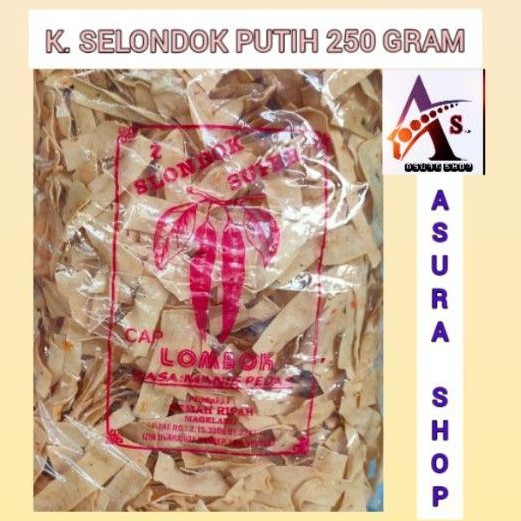 

Kerupuk Selondok Manis Mentah 250 Gram