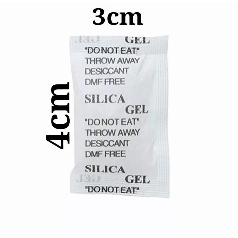 

silica gel isi 100 sachet anti jamur kuman untuk makanan kering