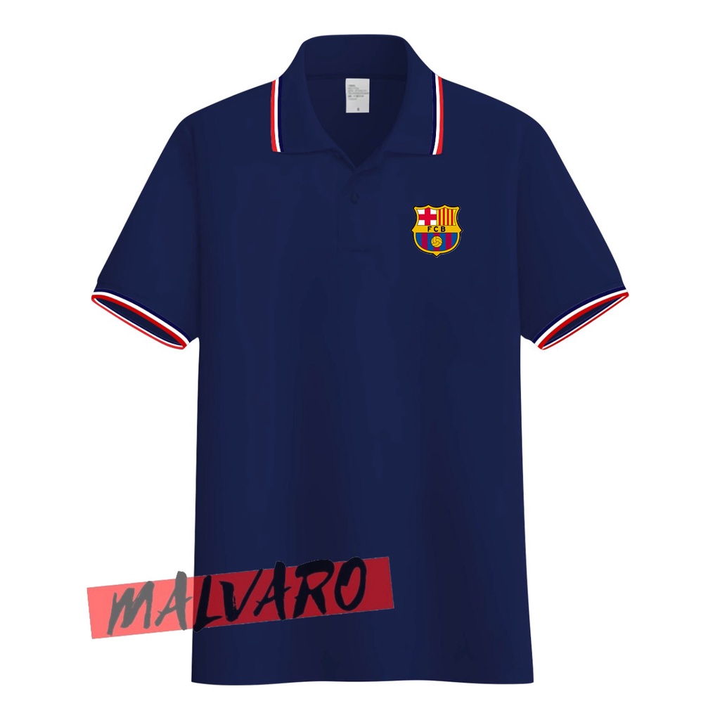 MALVARO Polo Shirt / Polo List / Kaos Kerah Pria / Kaos Polo / Tshirt Pria N-1 (CL)