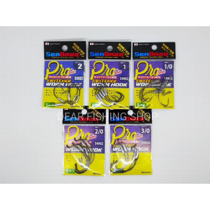 Kail Soft Lure / Worm Hook / Mata Pancing / Hook untuk Soft Lure Seabass