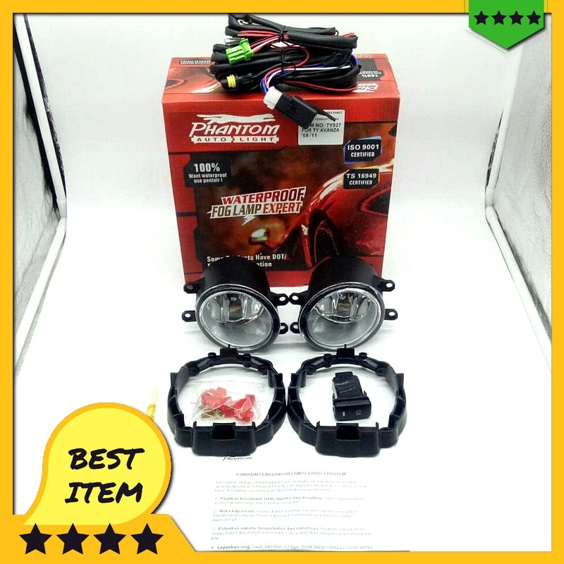 jual foglamp mobil daihatsu xenia 08 - 11  lampu kabut daihatsu xenia 2008 2009 2010 2011 variasi