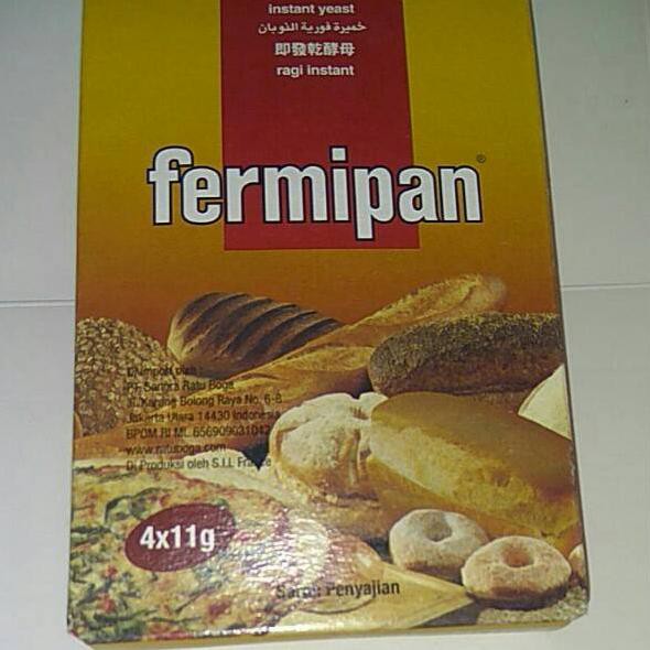 

[ BEST SELLER ] Fermipan ragi instan / instant yeast (4 x 11 gram)