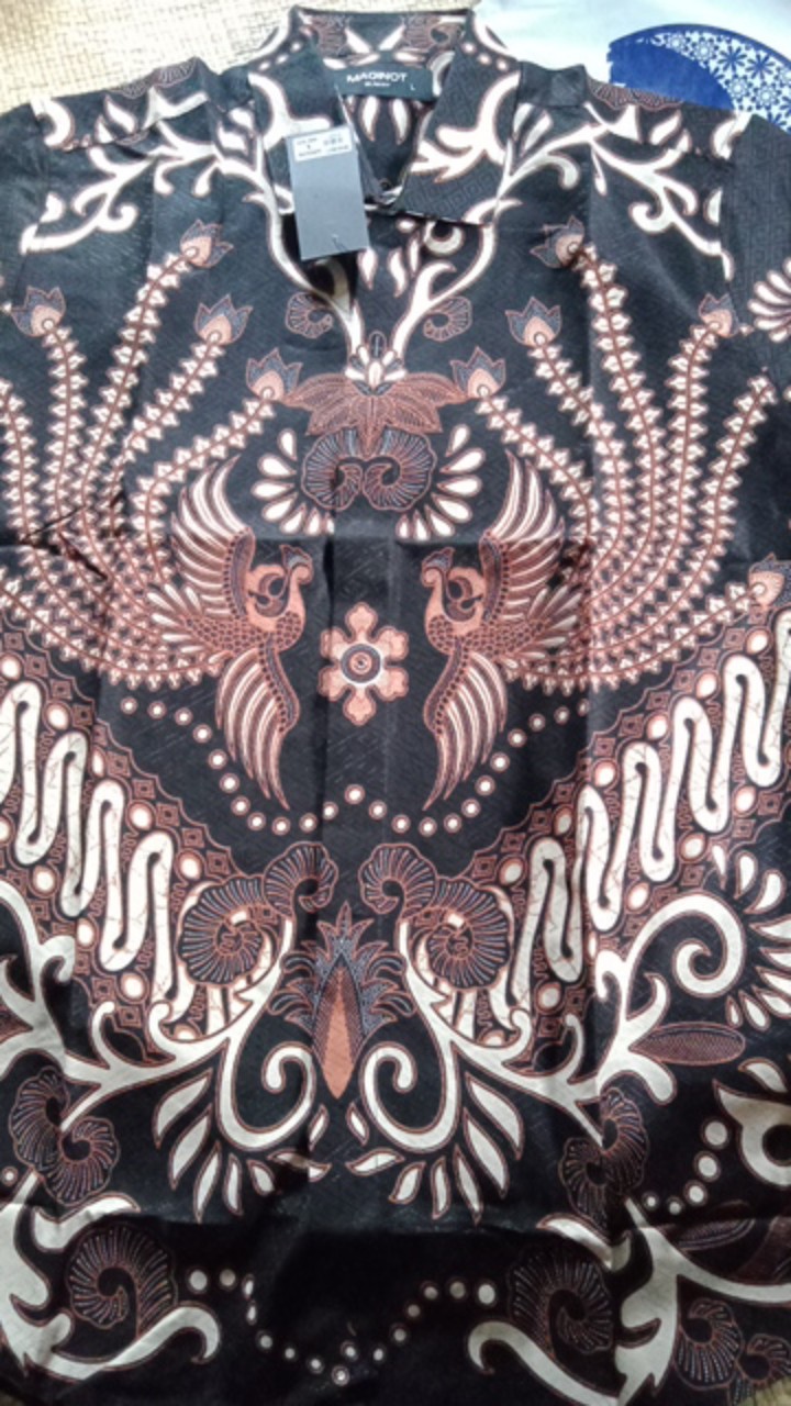 Maginot Kemeja Batik Pria Narendra-ss Lengan Pendek
