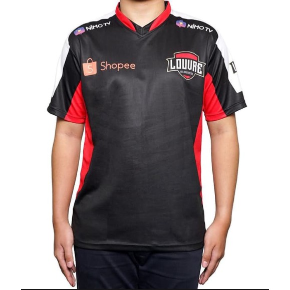 baju game Louvre Kaos Jersey Esports Gaming