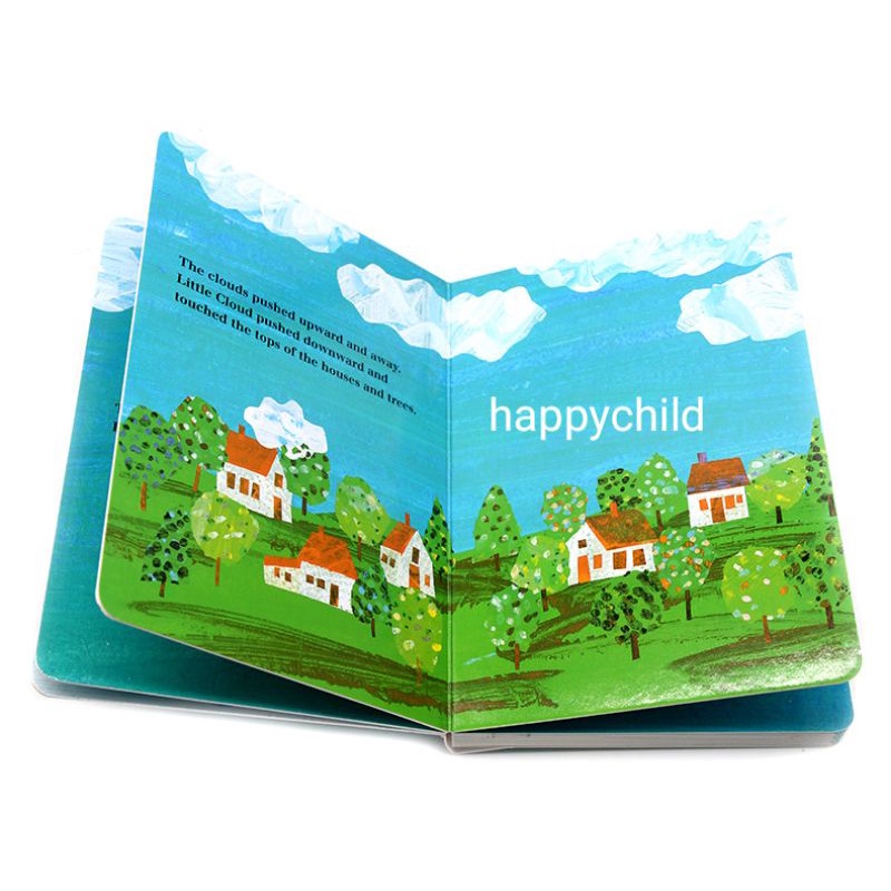 original board book Little cloud by eric carle buku anak buku imagination happychild