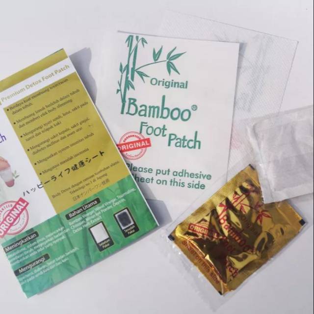 bamboo foot patch