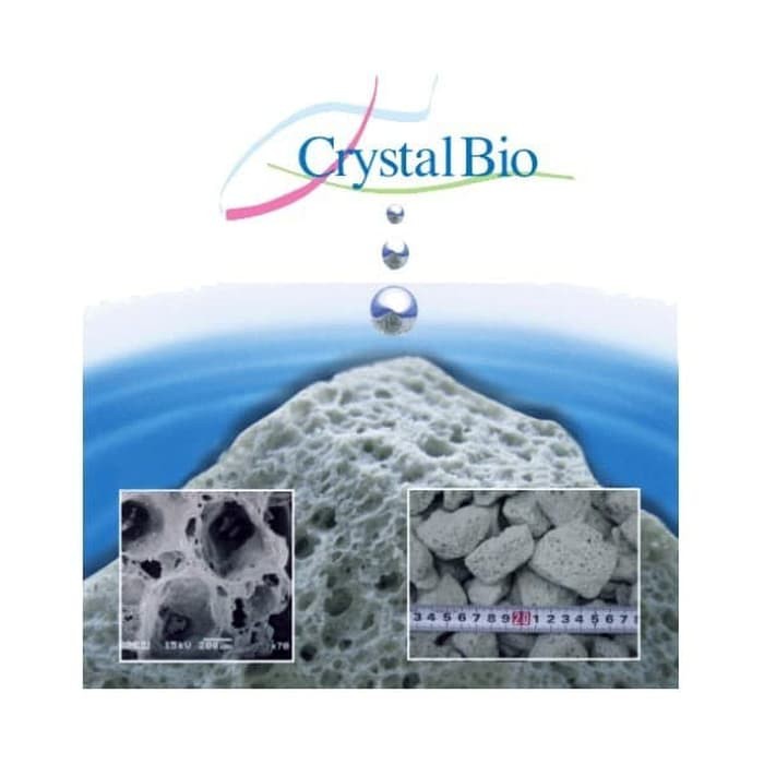 Crystal Bio 1 Dus 15 Kg Crystalbio Media Filter Aquarium Kolam Ikan