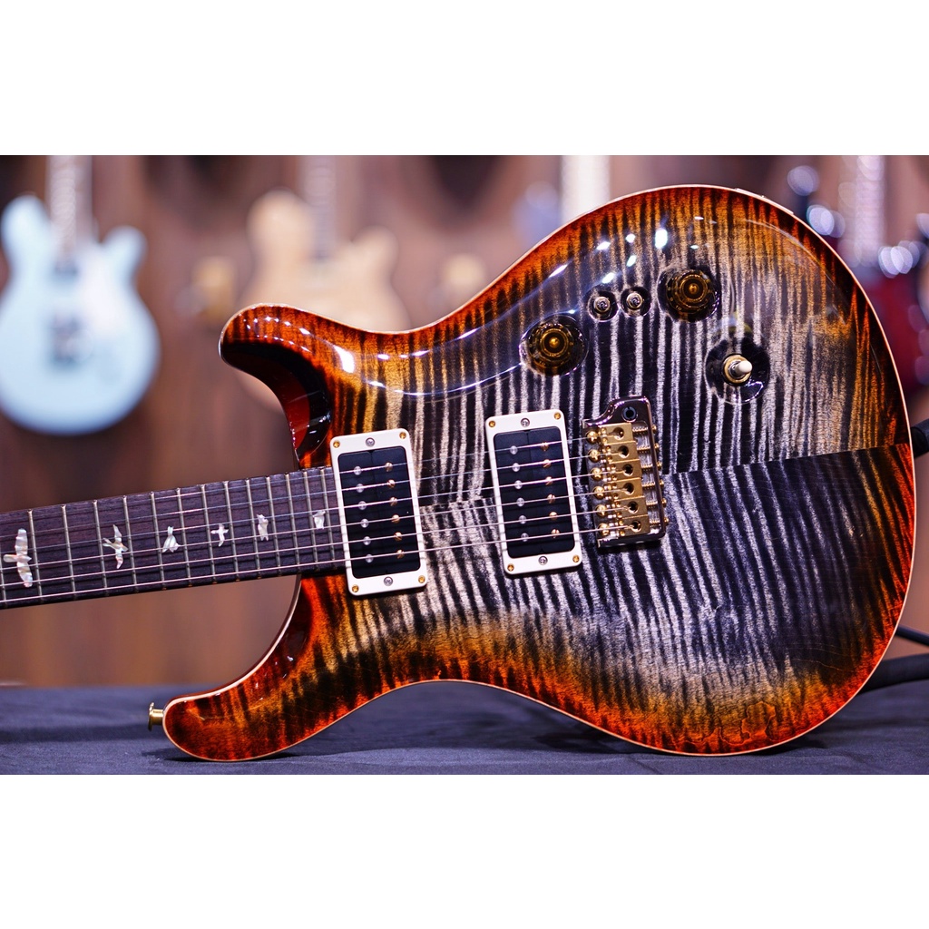 PRS 35th Anniversary Custom 24 - burnt maple leaf 10top Reg 0333822