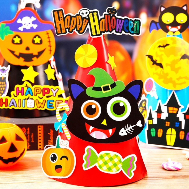 Topi Handmade DIY Untuk Dekorasi Halloween