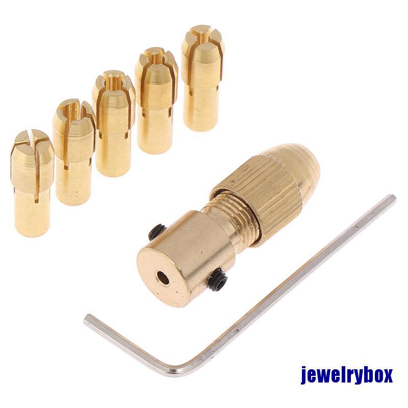 (Jewelrybox) 0.3mm-3.0mm Bor Tangan Elektrik Mini Untuk Rotary Tool