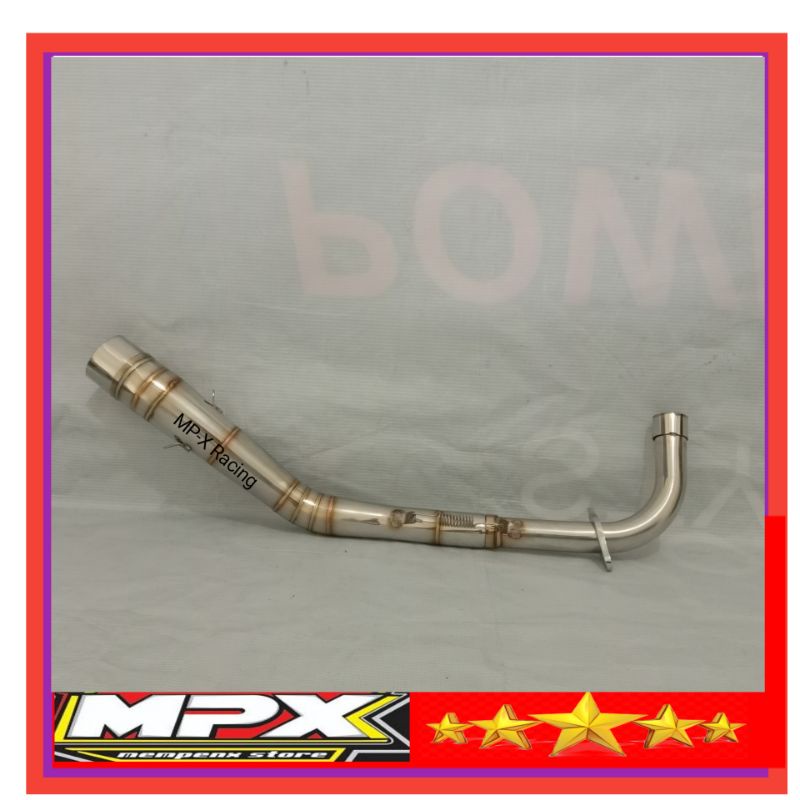 Leheran knalpot racing Jupiter Supra Gtx